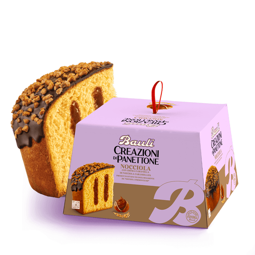 BAULI Panettone with Piemonte Hazelnut Cream - 750g (26.4oz) - Pinocchio's Pantry - Authentic Italian Food