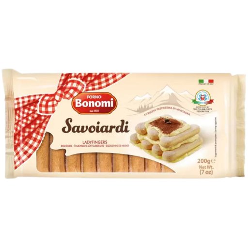 BONOMI Savoiardi Ladyfingers - 200g (7oz) - Pinocchio's Pantry - Authentic Italian Food