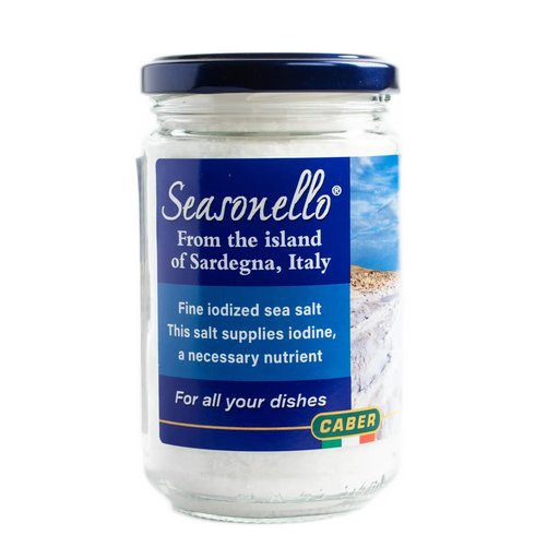 CABER Seasonello Italian Fine Sea Salt - 300g (10.5oz) - Pinocchio's Pantry - Authentic Italian Food