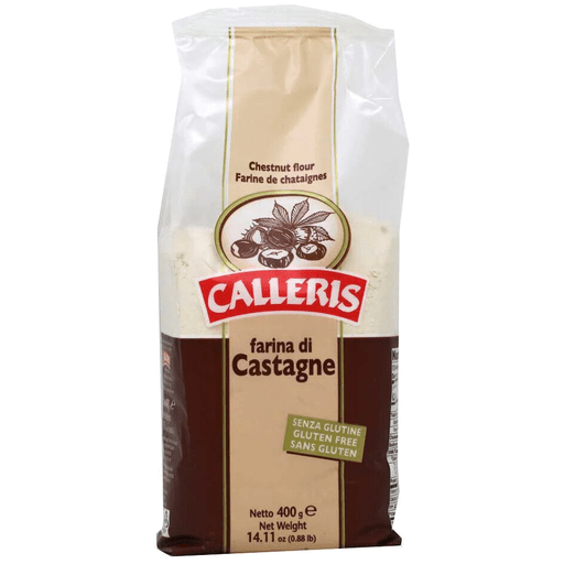 CALLERIS Chestnuts Flour - 400g (14.11oz) - Pinocchio's Pantry - Authentic Italian Food