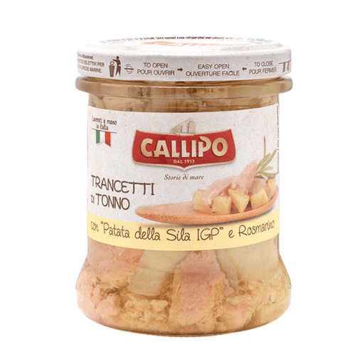 CALLIPO Tuna Chunks with Potatoes & Rosemary - 170g (6oz) - Pinocchio's Pantry - Authentic Italian Food