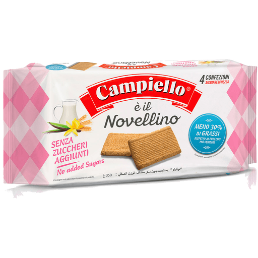 CAMPIELLO Sugar Free Novellino Cookies - 350g (12.3oz) - Pinocchio's Pantry - Authentic Italian Food