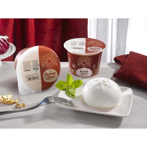 CASEARIA CIOFFI Burrata Vaccina Campana - 100g (3.5oz) - Pinocchio's Pantry - Authentic Italian Food