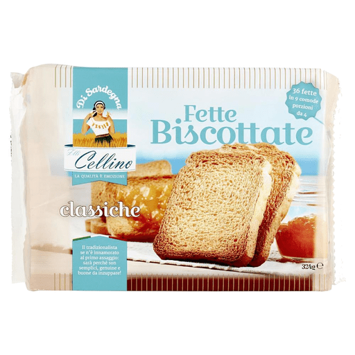 CELLINO Classic Rusks, Fette Biscottate - 324g (11.4oz) - Pinocchio's Pantry - Authentic Italian Food