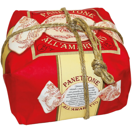 CHIOSTRO DI SARONNO Amaretto Panettone - 750g (26.5oz) - Pinocchio's Pantry - Authentic Italian Food