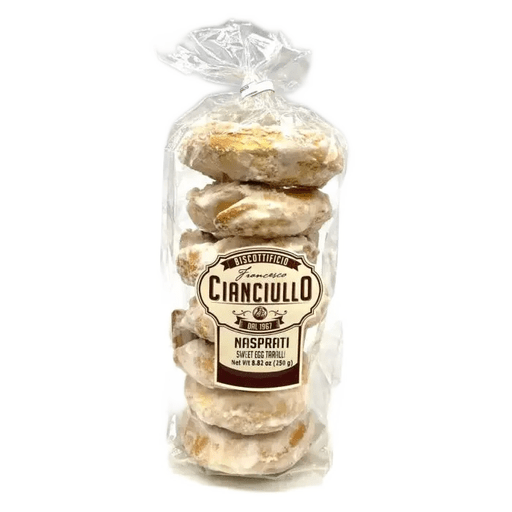 CIANCIULLO Nasprati Sweet Egg Taralli - 250g (8.82oz) - Pinocchio's Pantry - Authentic Italian Food