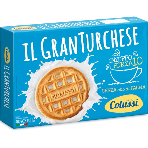 COLUSSI Gran Turchese Cookies - 400g (14.11oz) - Pinocchio's Pantry - Authentic Italian Food