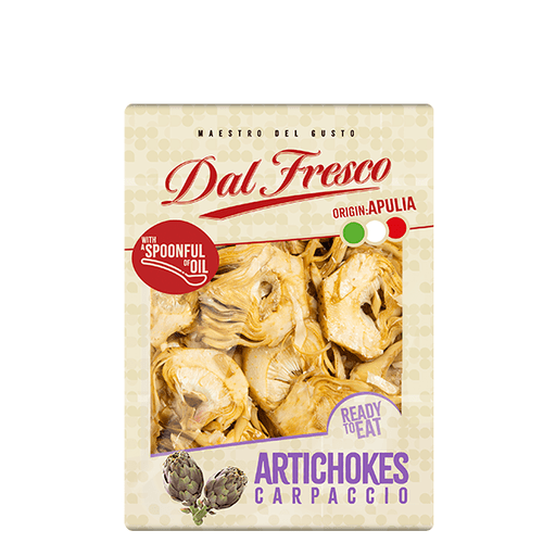 DAL FRESCO Artichokes Carpaccio - 250g (8.82oz) - Pinocchio's Pantry - Authentic Italian Food