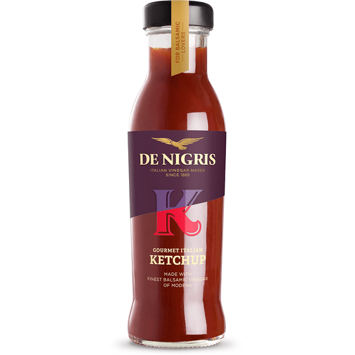 DE NIGRIS Italian Ketchup Sauce with Balsamic Vinegar of Modena - 300g (10.14oz) - Pinocchio's Pantry - Authentic Italian Food