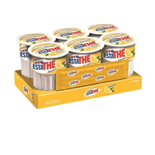 ESTATHÈ Lemon Iced Tea - 6 count - 200ml (6.8fl. oz) each - Pinocchio's Pantry - Authentic Italian Food