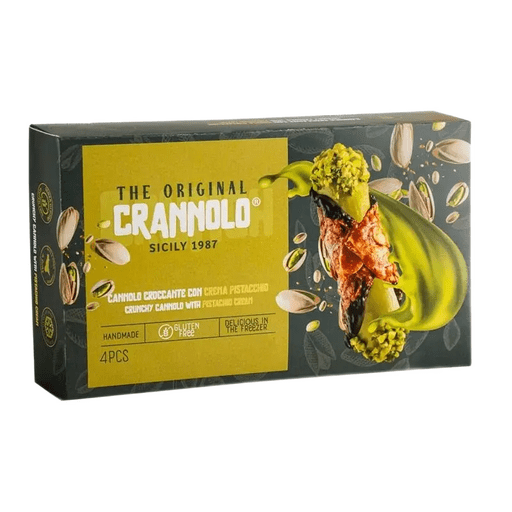 ETNADOLCE Sicilian Cannoli with Pistachio - 150g (5.29oz) - Pinocchio's Pantry - Authentic Italian Food