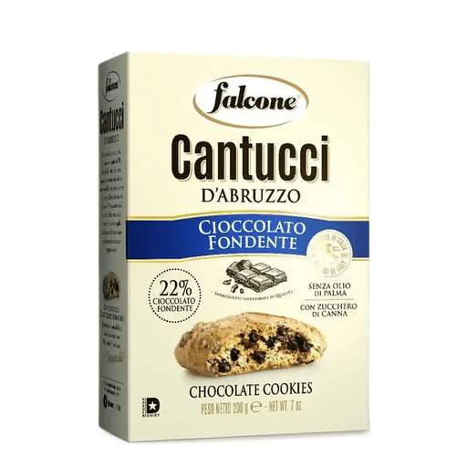 FALCONE Chocolate Chips Cantucci - 200g (7oz) - Pinocchio's Pantry - Authentic Italian Food