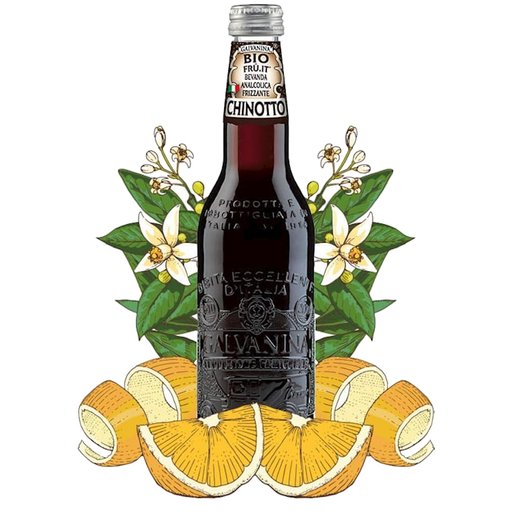 GALVANINA Organic Chinotto Soda - 355ml (12fl. oz) - Pinocchio's Pantry - Authentic Italian Food