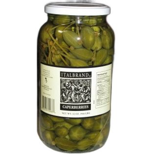 ITALBRAND Caper Berries in Vinegar - 907g (32oz) - Pinocchio's Pantry - Authentic Italian Food