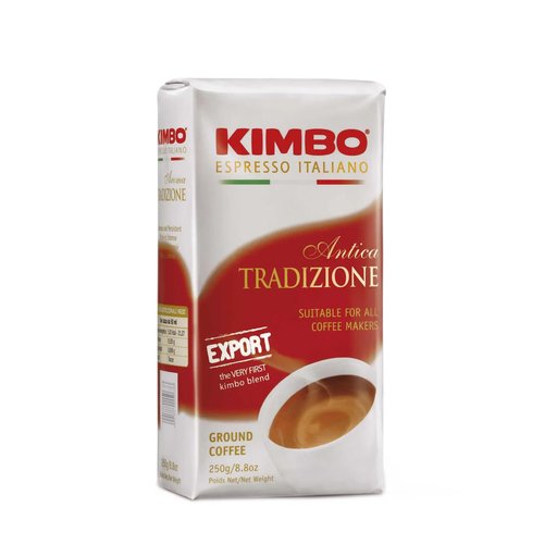 KIMBO Caffè Antica Tradizione Ground Brick - 250g (8.8oz) - Pinocchio's Pantry - Authentic Italian Food