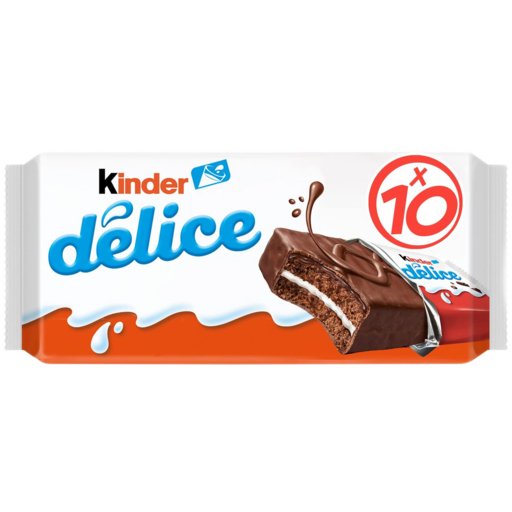 KINDER Delice Cake Snack - 10 count - Pinocchio's Pantry - Authentic Italian Food