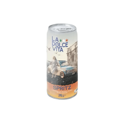 LA DOLCE VITA Spritz Non - Alcoholic - 330ml (11.1fl. oz) - Pinocchio's Pantry - Authentic Italian Food