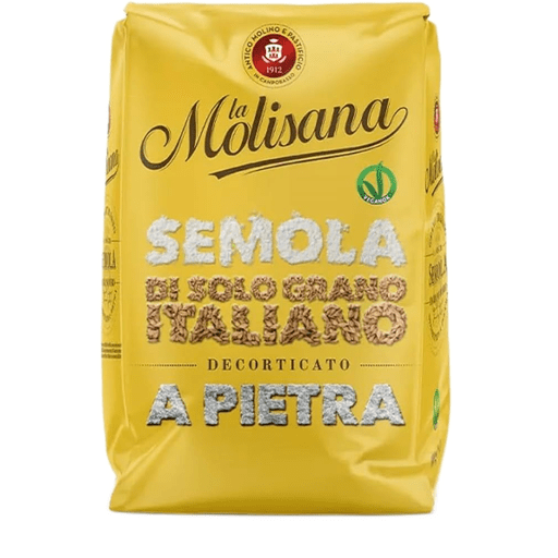 LA MOLISANA Durum Wheat Semolina Flour - 1kg (2.2lb) - Pinocchio's Pantry - Authentic Italian Food