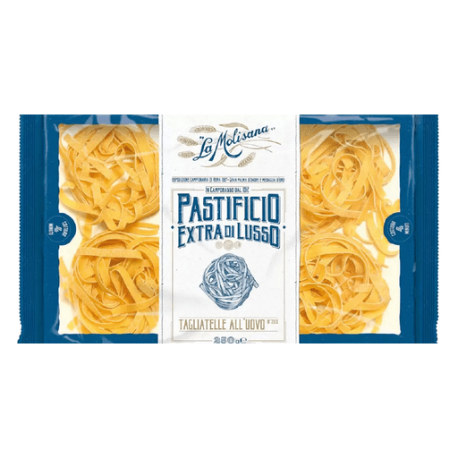 LA MOLISANA Egg Tagliatelle n.203 Extra di Lusso - 250g (8.8oz) - Pinocchio's Pantry - Authentic Italian Food