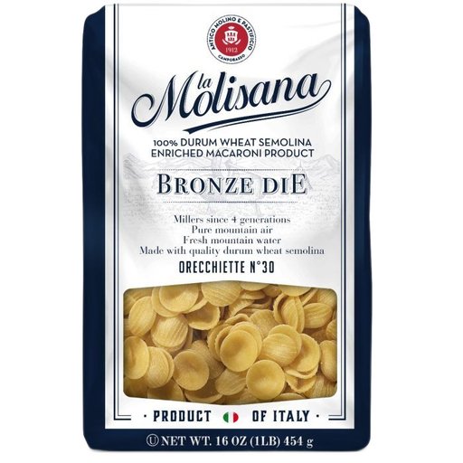 LA MOLISANA Orecchiette Pugliesi n.305 - 454g (1lb) - Pinocchio's Pantry - Authentic Italian Food