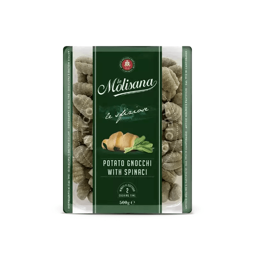 LA MOLISANA Potato Gnocchi with Spinach - 500g (1.1lb) - Pinocchio's Pantry - Authentic Italian Food
