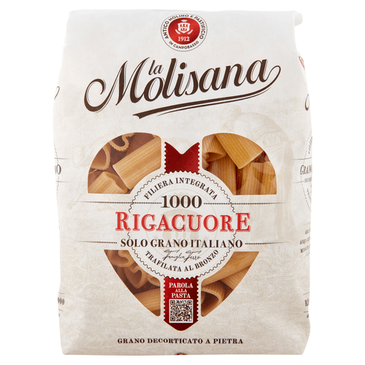 LA MOLISANA Rigacuore Pasta - 500g (1.1lb) - Pinocchio's Pantry - Authentic Italian Food
