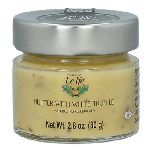 LE IFE Butter with white Truffle - 80g (2.8oz) - Pinocchio's Pantry - Authentic Italian Food