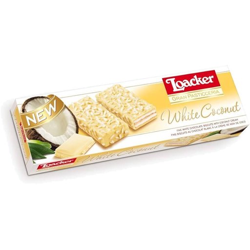 LOACKER Patisserie Coconut Cookies - 100g (3.53oz) - Pinocchio's Pantry - Authentic Italian Food