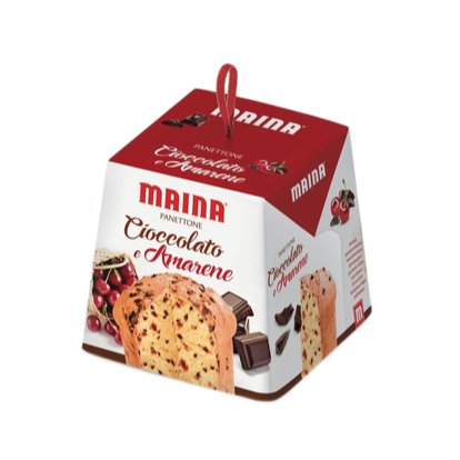 MAINA Chocolate Chip & Amarena Panettone - 750g (1.66lb) - Pinocchio's Pantry - Authentic Italian Food