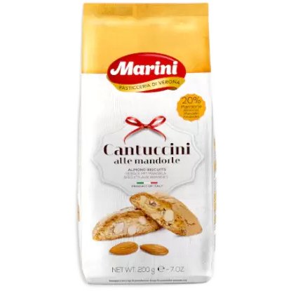 MARINI Cantuccini Almond Biscotti - 200g (7oz) - Pinocchio's Pantry - Authentic Italian Food