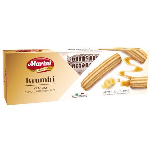 MARINI Krumiri Butter Cookies - 140g (4.9oz) - Pinocchio's Pantry - Authentic Italian Food