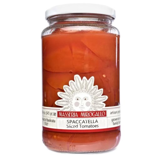 MASSERIA MIROGALLO Spaccatelle Sliced Tomatoes - 540g (19.04oz) - Pinocchio's Pantry - Authentic Italian Food