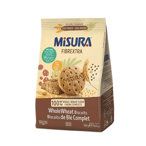 MISURA Whole Wheat Biscuits - 330g (11.64oz) - Pinocchio's Pantry - Authentic Italian Food