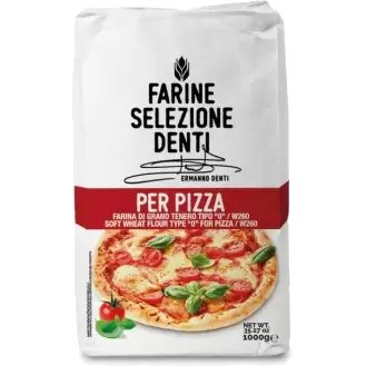 MOLINO DENTI Italian Pizza Flour "00 Anima Verace" - 1kg (2.2lb) - Pinocchio's Pantry - Authentic Italian Food