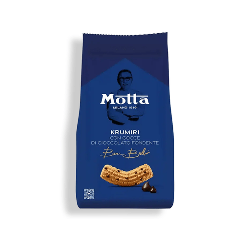 MOTTA Krumiri with Dark Chocolate Chip - 290g (10.2oz) - Pinocchio's Pantry - Authentic Italian Food