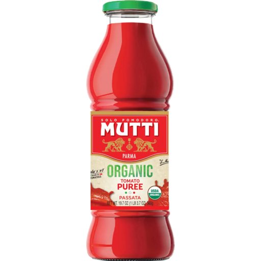 MUTTI Organic Tomato Puree - 560g (19.7oz) - Pinocchio's Pantry - Authentic Italian Food