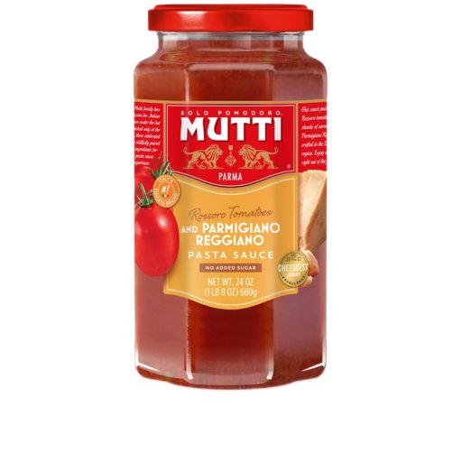 MUTTI Rossoro Tomato & Parmigiano Reggiano Pasta Sauce - 680g (24oz) - Pinocchio's Pantry - Authentic Italian Food