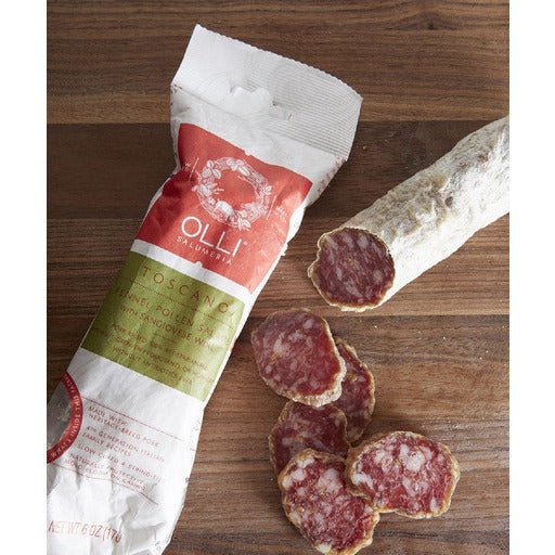 OLLI Toscano Salami Chub - 170g (6oz) - Pinocchio's Pantry - Authentic Italian Food