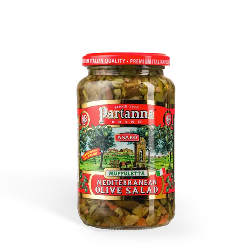 PARTANNA Muffuletta Mediterranean Olive Salad - 550g (19oz) - Pinocchio's Pantry - Authentic Italian Food