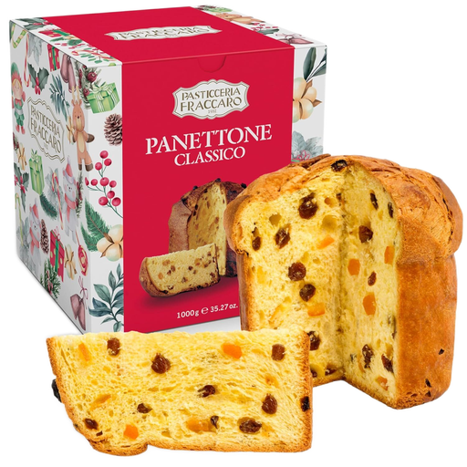 PASTICCERIA FRACCARO Classic Panettone - 750g (26.4oz) - Pinocchio's Pantry - Authentic Italian Food