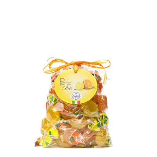 PERLE DI SOLE Assorted Amalfi Lemon & Orange Jellies - 350g (12.35oz) - Pinocchio's Pantry - Authentic Italian Food