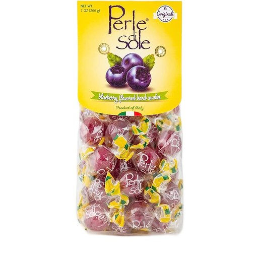 PERLE DI SOLE Blueberry Drop Candies - 200g (7oz) - Pinocchio's Pantry - Authentic Italian Food