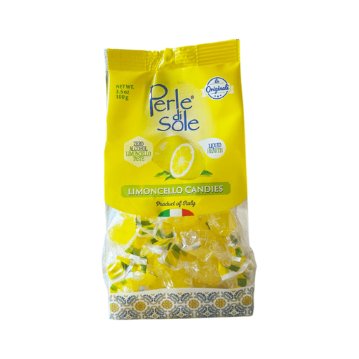 PERLE DI SOLE Limoncello Candies - 100g (3.5oz) - Pinocchio's Pantry - Authentic Italian Food