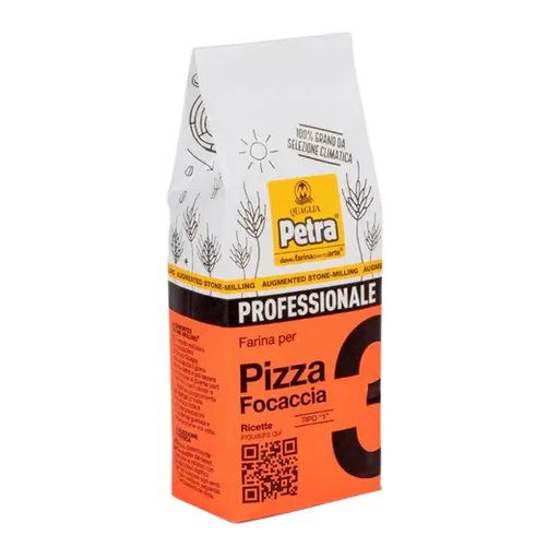 PETRA 3 Stone - Milled Pizza & Focaccia Flour - 500g (1.1lb) - Pinocchio's Pantry - Authentic Italian Food