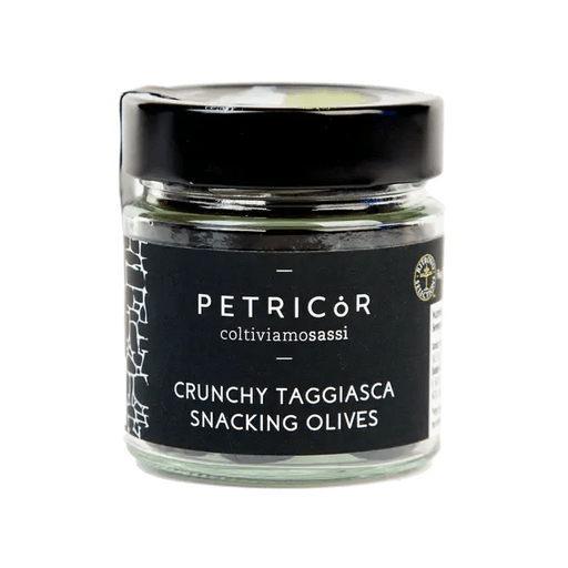 PETRICOR Crunchy Taggiasca Dried Olives | Pinocchio's Pantry