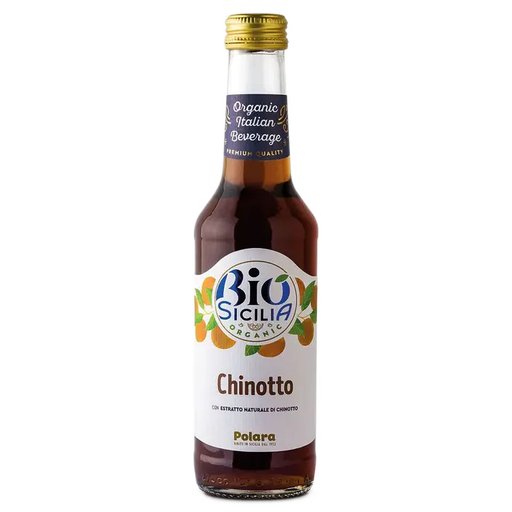 POLARA Bio Sicilia Organic Chinotto - 275ml (9.3fl. oz) - Pinocchio's Pantry - Authentic Italian Food