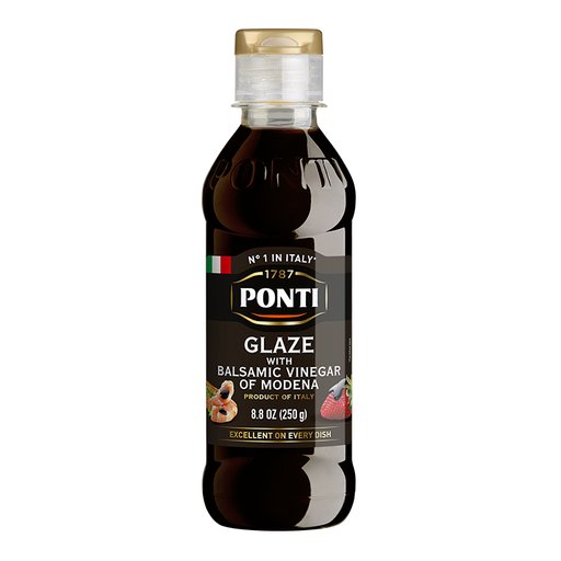 PONTI Glaze with Balsamic Vinegar of Modena - 500ml (17.6fl. oz) - Pinocchio's Pantry - Authentic Italian Food