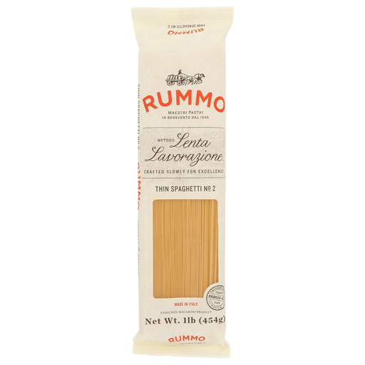 RUMMO Thin Spaghetti - 454g (1lb) - Pinocchio's Pantry - Authentic Italian Food