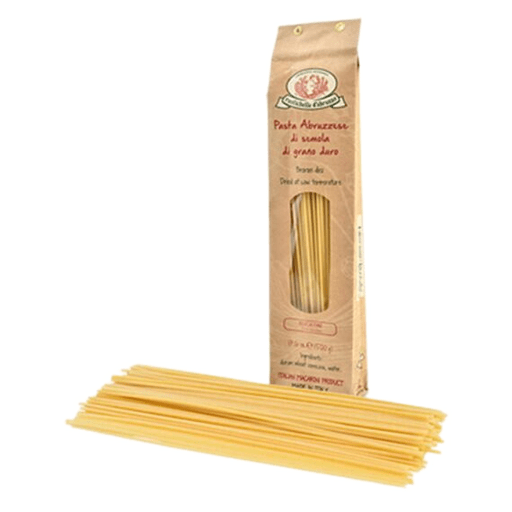 RUSTICHELLA D’ABRUZZO Bucatini - 500g (17.6oz) - Pinocchio's Pantry - Authentic Italian Food
