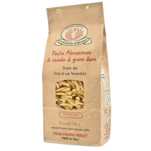 RUSTICHELLA D’ABRUZZO Casareccia Pasta - 500g (17.6oz) - Pinocchio's Pantry - Authentic Italian Food